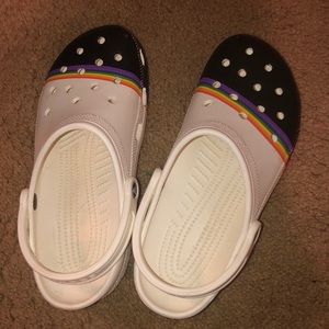 rainbow crocs 🌈